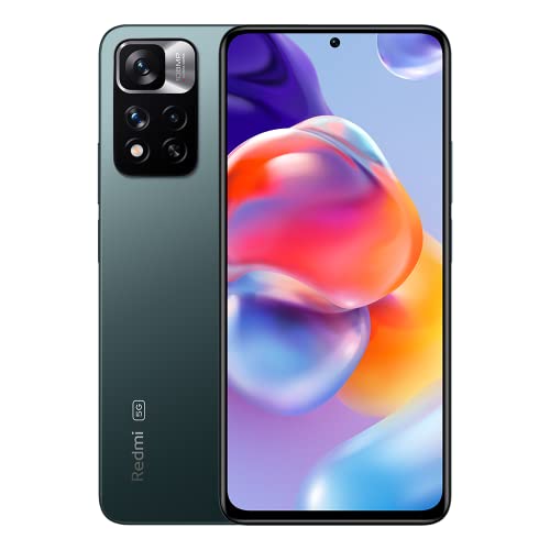 Redmi Note 11 Pro + 5G Smartphone, Hyper Charge 120W, 108MP main camera, FHD + AMOLED 120Hz display, 4500mAh, MTK Dimensity 920, 6 + 128 Forest green [Global version]