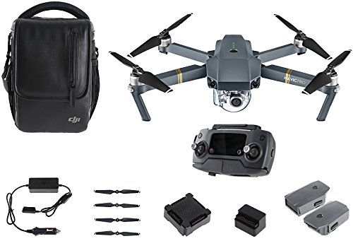 DJI - Mavic Pro Combo - Quadcopter Drone...