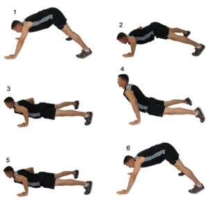 bodyweight exercises hindu push ups