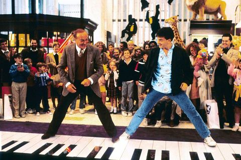 tom hanks playing the piano in big