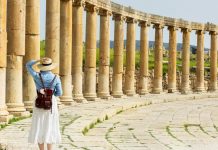 Jerash, the best preserved Roman city in the Middle East